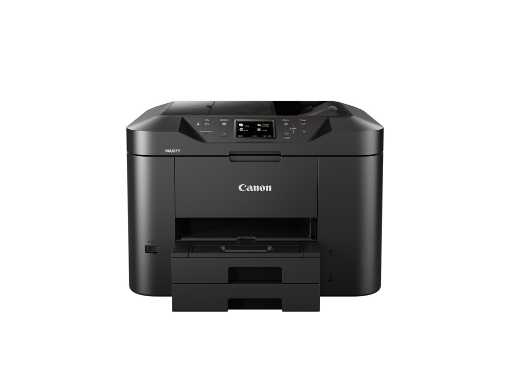 MULTIFUNCOES CANON MAXIFY MB2750 TINTA COR 24PPM PRETO 15PPM DIN A4 COR WIFI IMPRESSORA SCANNER COPIADORA FAX BANDEJA 25