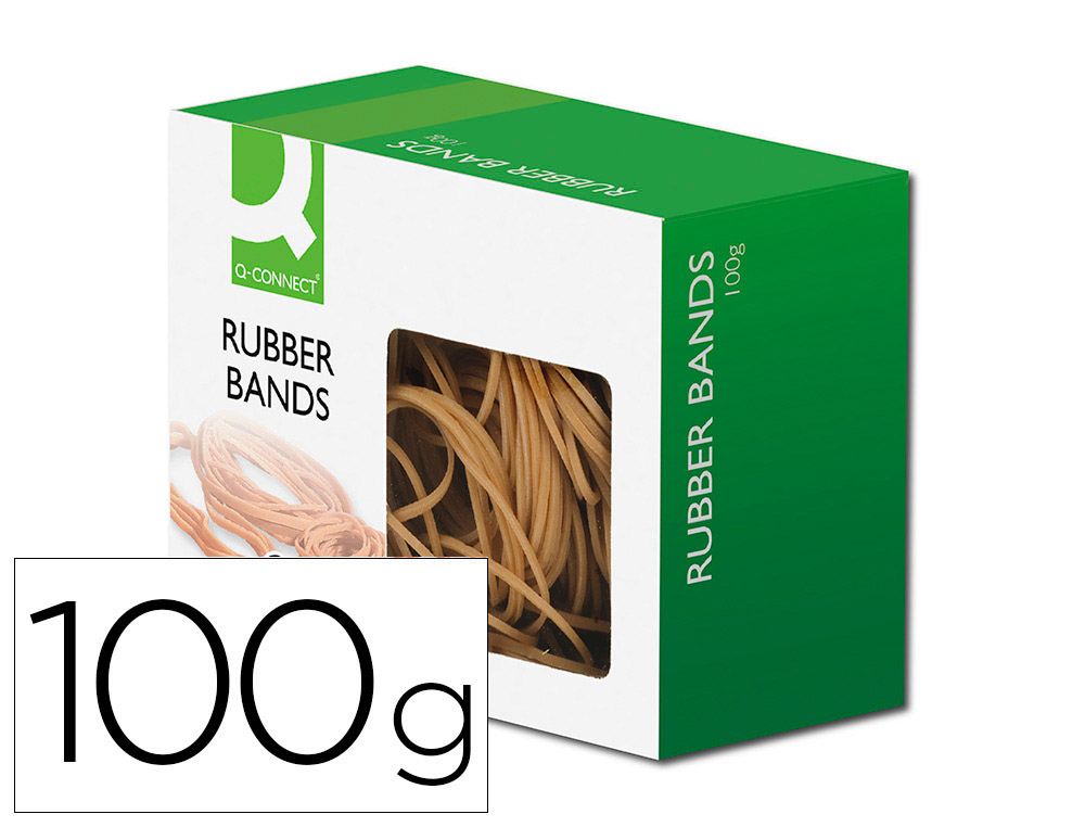 ELASTICOS Q-CONNECT 100 GR TAMANHOS SORTIDOS