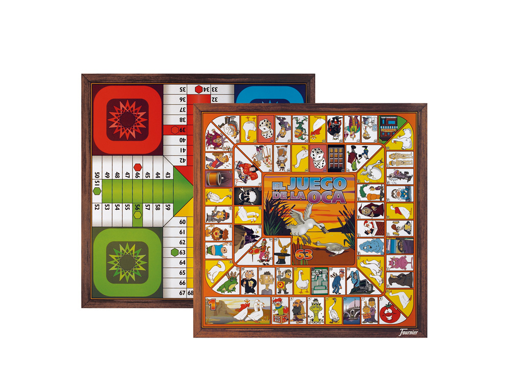 PARCHIS COM OCA FOURNIER 4 JOGADORES 40X40 CM