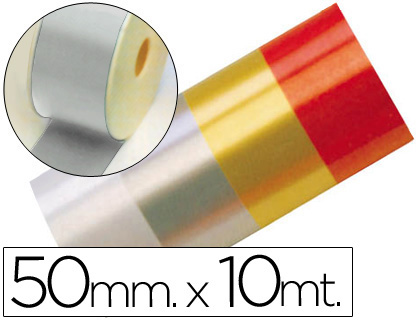 FITA FANTASIA PRATA 10MTX50MM