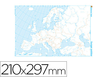 MAPA MUDO B/N EUROPA -POLITICO
