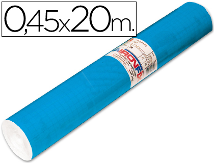 ROLO AUTOADESIVO AIRONFIX COR AZUL MATE MEDIO