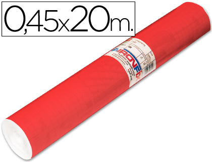 ROLO AUTOADESIVO AIRONFIX COR VERMELHO MATE CLARO
