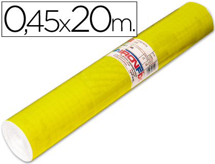ROLO AUTOADESIVO AIRONFIX COR AMARELO BRILHO