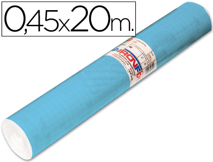 ROLO AUTOADESIVO AIRONFIX COR AZUL MATE CLARO