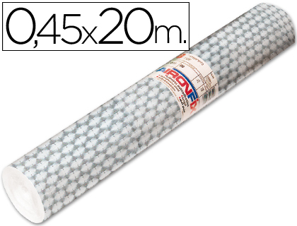 ROLO AUTOADESIVO AIRONFIX COR CRISTAL APIS