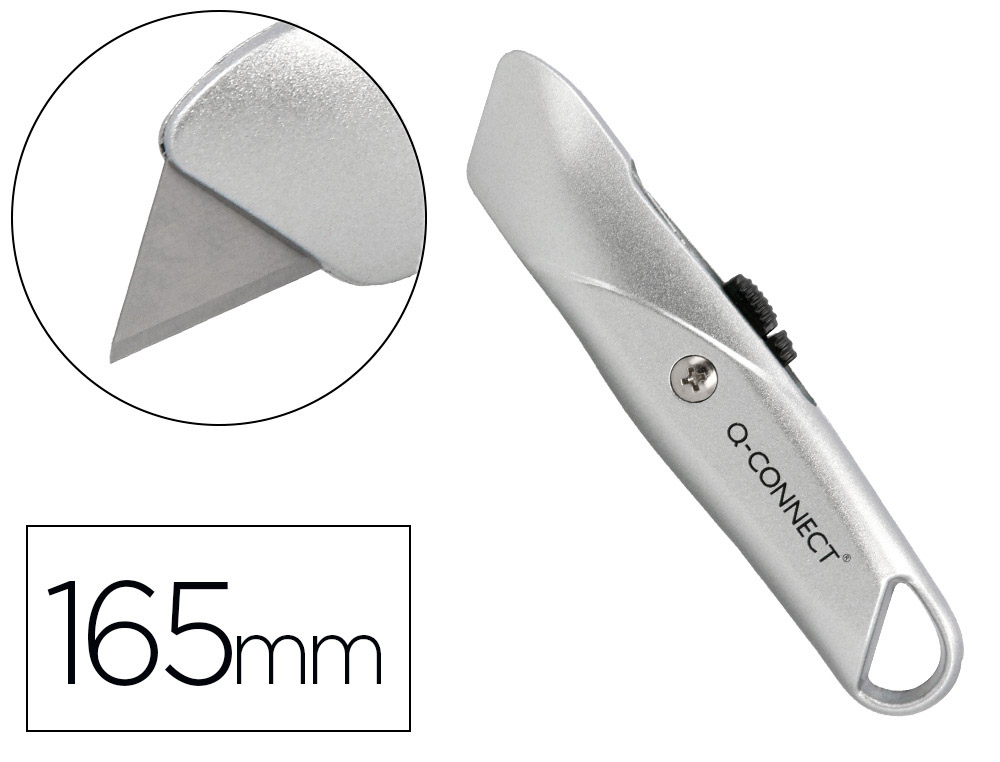 X-ATO Q-CONNECT LARGO METALICO LAMINA DE ACO 18 MM DE LARGURA COMPRIMENTO 165 MM BLISTER DE 1 UNIDADE