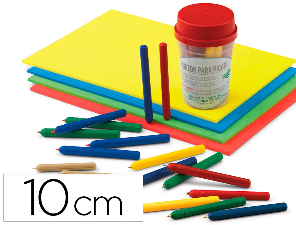 PICOS DE PLASTICO PARA PICOTAR- 10 CM