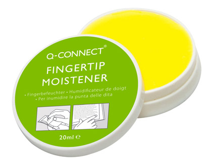 HUMIDIFICADOR Q-CONNECT PARA PASSAR PAG E CONTAR BILHETES PACK DE 20 ML