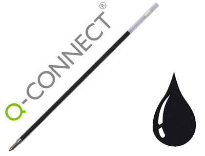 RECARGA DE ESFEROGRAFICA EXTENSIVEL Q-CONNECT KF00233 PRETO