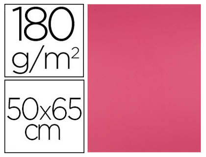 CARTOLINA LIDERPAPEL 50X65 CM 180 GR FUCSIA