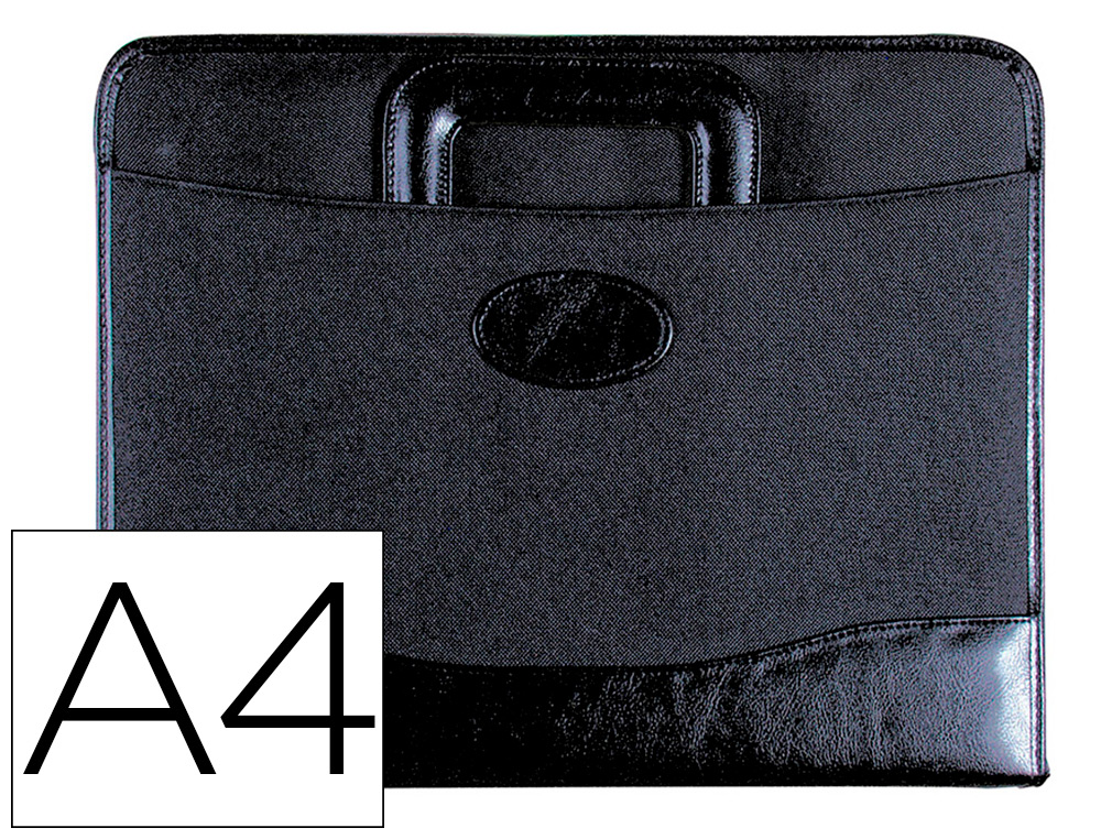 PASTA PORTA DOCUMENTOS COM ASA PRETA 4 X 40 MM
