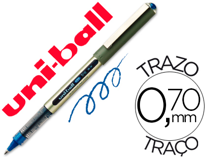 MARCADOR UNI-BALL ROLLER UB-157 AZUL 0,7 MM