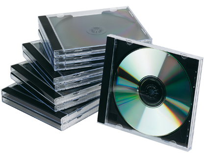 CAIXA Q-CONNECT PARA CD / DVD PACK COM 10 UNIDADES