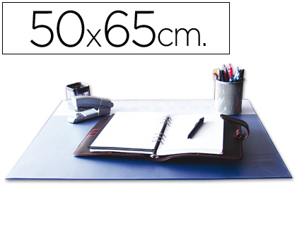 BASE SECRETARIA Q-CONNECT PVC AZUL 500X650 MM