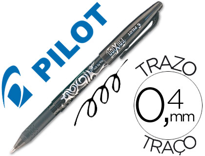 MARCADOR PILOT FRIXION PRETO