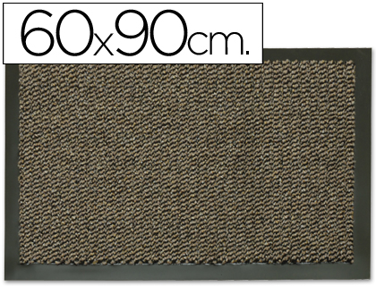 TAPETE FAST-PAPERFLOW ANTI-PO 100% POLIPROPILENO ESPESSURA 5 MM ANTIDESLIZANTE EM VINIL 60 X 90 CM