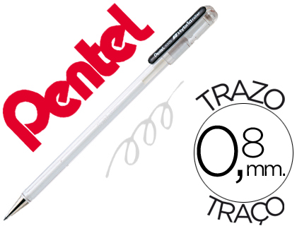 ROLLER PENTEL K118 BRANCO