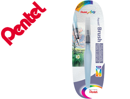 BLISTER PINCEL PENTEL XFRH/1-M PONTA MEDIA DE NYLON COM DEPOSITO DE AGUA AQUASH FRH