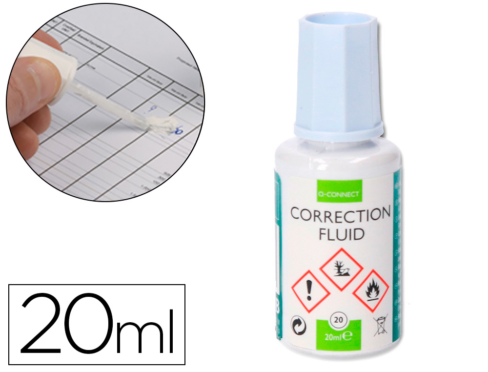 CORRETOR Q-CONNECT FRASCO 20ML