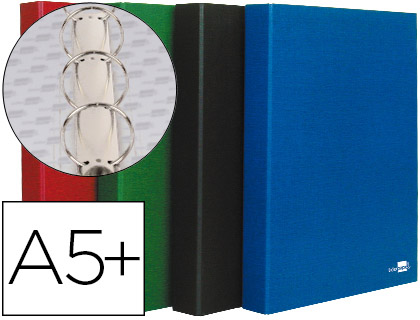 CAPA LIDERPAPEL 4 ANEIS 25 MM REDONDOS CARTAO FORRADO PAPER QUARTO CORES SORTIDAS