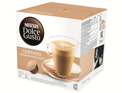 CAFE COM LEITE DOLCE GUSTO MONODOSIS CAIXA DE 16 UNIDADES
