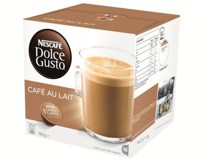 CAFE DOLCE GUSTO CAFE COM LEITE MONODOSE CAIXA DE 16 UNIDADES