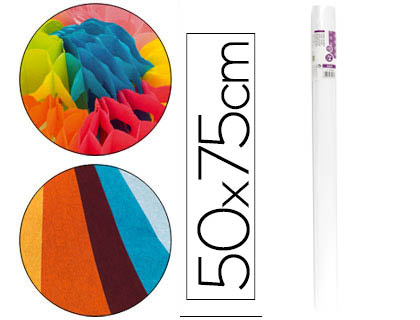 ROLO DE PAPEL SEDA LIDERPAPEL BRANCO 17GR DE 24 FOLHAS 50X75CM
