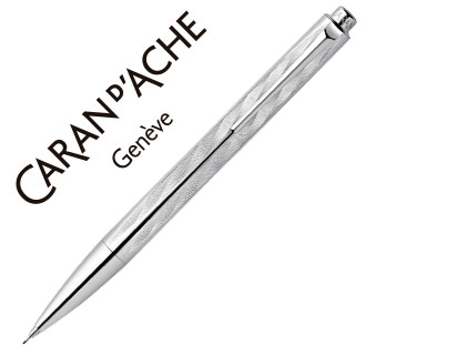 LAPISEIRA CARAN D'ACHE RNX-316 PVD STEEL VERSION GRAVADO GUILLOCHE
