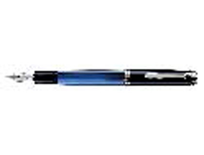 CANETA PELIKAN M805 PRETO/AZUL APARO B GIFT BOX G15
