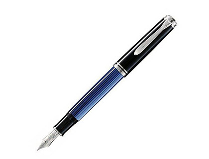 CANETA PELIKAN M 405 PRETO/AZUL APARO EF GIFT BOX G15