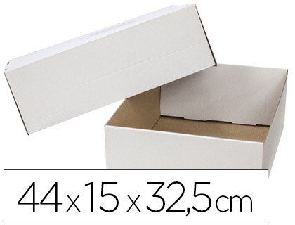 CAIXA PARA EMBALAR Q-CONNECT COM TAMPA E FUNDO 330X150 MM
