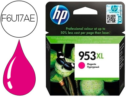 TINTEIRO HP 953XL OFFICEJET PRO 7740 / 8218 / 8710 / 8715 / 8720 / 8725 / 8730 / 8740 / 8745 MAGENTA 1.450 PAG