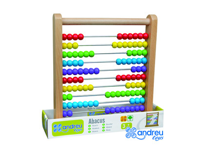 JOGO ANDREUTOYS ABACO 30,5X7,5X30,6 CM
