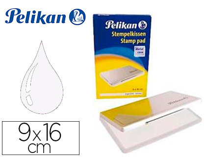 ALMOFADA PARA CARIMBOS PELIKAN N 1, 9 X 16 CM SEM TINTA