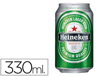 CERVEJA HEINEKEN LATA 330 ML