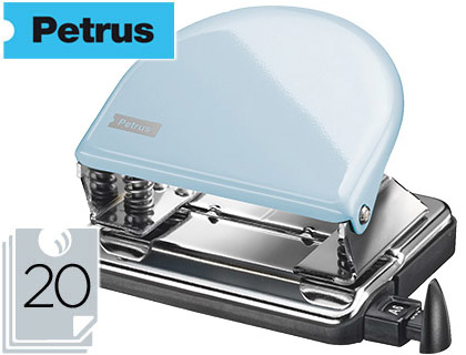 FURADOR PETRUS 52 AZUL FONDANT BLUE CAPACIDADE 20 FOLHAS