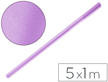PAPEL KRAFT LIDERPAPEL ROLO LILAS 5X1 MT 65 GR