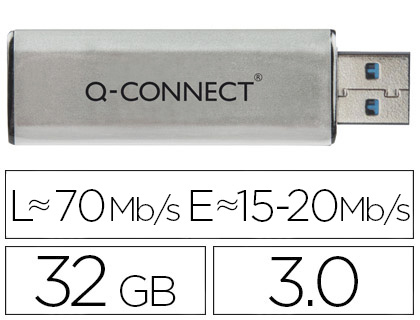 PEN DRIVE USB Q-CONNECT FLASH 32GB 3.0