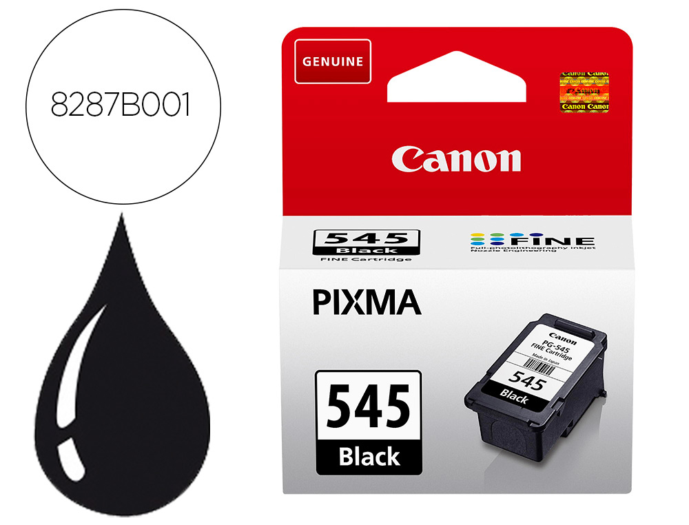 TINTEIRO CANON PG-545 PRETO MG 2450/2550