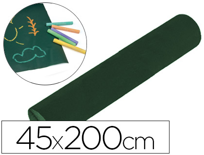 QUADRO LIDERPAPEL ROLO ADESIVO 45X200 CM PARA GIZ COR VERDE