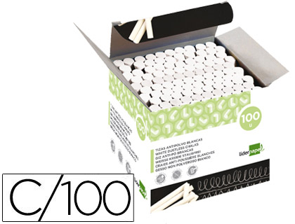 GIZ BRANCO ANTI P LIDERPAPEL CAIXA 100 UNIDADES