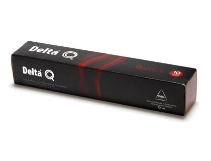 CAFE DELTA QALIDUS CAPSULAS MONODOSE INTENSIDADE 10