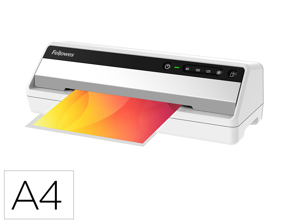 PLASTIFICADORA FELLOWES SATURN 3I DIN A4 2 ROLOS SISTEMA ANTI ENCRAVAMENTO ATE 125 MICRONS