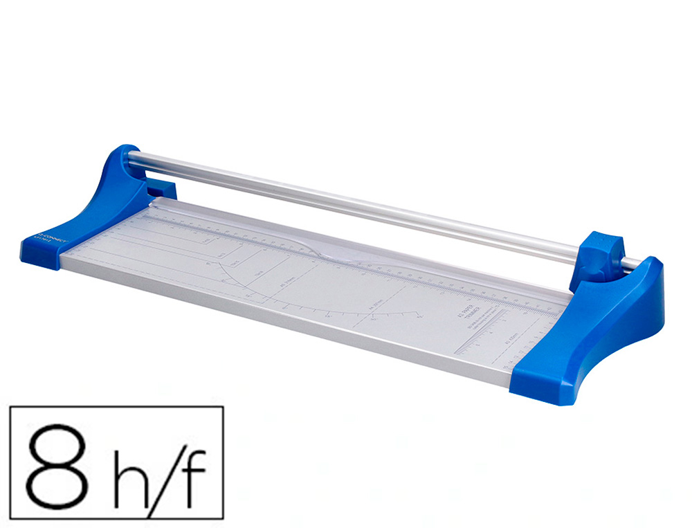 CISALHA Q-CONNECT METALICA DE ROLO DE 32 CM COM BASE DE ALUMINIO