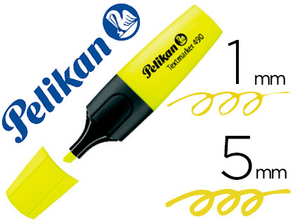 MARCADOR FLUORESCENTE PELIKAN TEXTMARKER 490 AMARELO