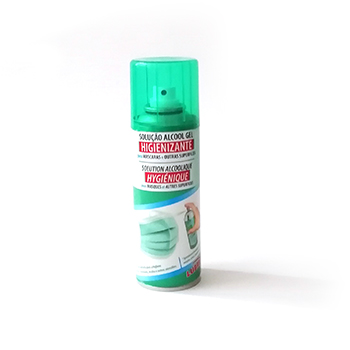  Soluo Alcool Gel Higienizante p/ Mscaras Spray 200ml